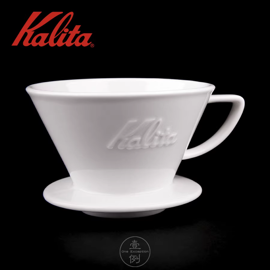 Cốc lọc bánh gốm hình giỏ Hasami-yaki của Kalita Nhật Bản dùng để pha cà phê thủ công 155/185