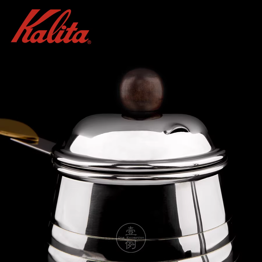 Ấm pha cà phê kiểu gooseneck đa năng bằng thép không gỉ, tay cầm gỗ dứa chống bỏng Kalita Wave Nhật Bản, dung tích 700ml