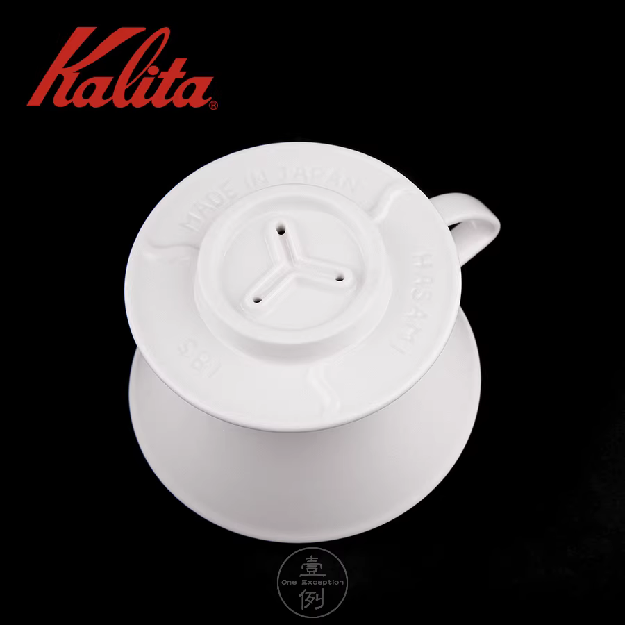 Cốc lọc bánh gốm hình giỏ Hasami-yaki của Kalita Nhật Bản dùng để pha cà phê thủ công 155/185