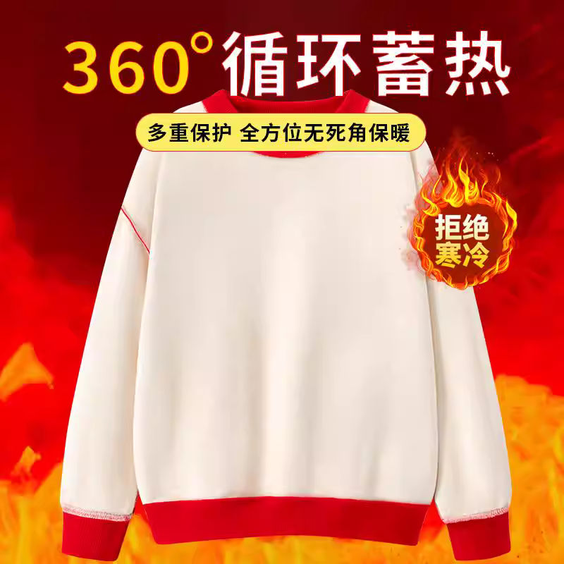 Áo len chui đầu cho bé gái, kiểu dáng thu đông mới, in hình hoạt hình, đa năng, lót lông cừu, áo ấm áp và thời trang dành cho trẻ lớn.