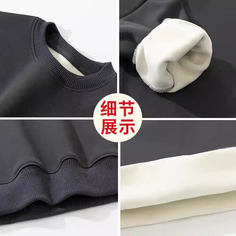 Áo nỉ bé gái thu đông 2025, quần áo trẻ em mới, áo giữ ấm lót lông dày dặn mùa đông, áo nỉ liền thân giữ ấm