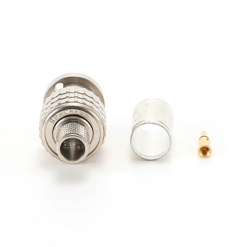 Cáp đồng trục CANARE BP-C5FA 50 ohm, đầu nối Q9, bộ cấp nguồn ăng-ten micro không dây L-5DFB, đầu nối BNC
