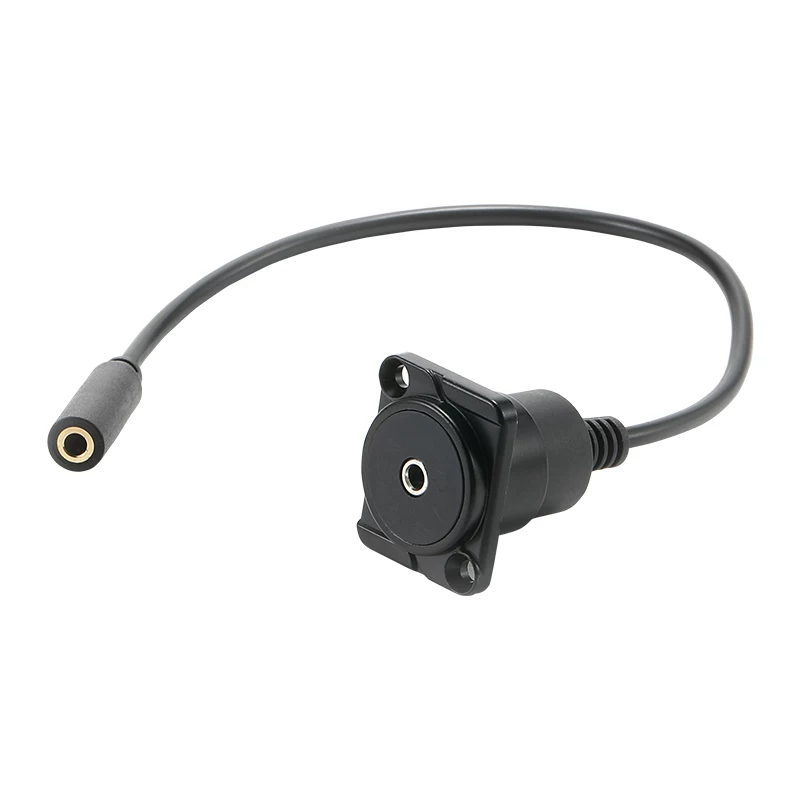 Mô-đun loại D AVSSZ Aiweisheng với giắc cắm tai nghe có dây 3,5 cáp âm thanh aux cáp nối dài giao diện bảng điều khiển phía trước
