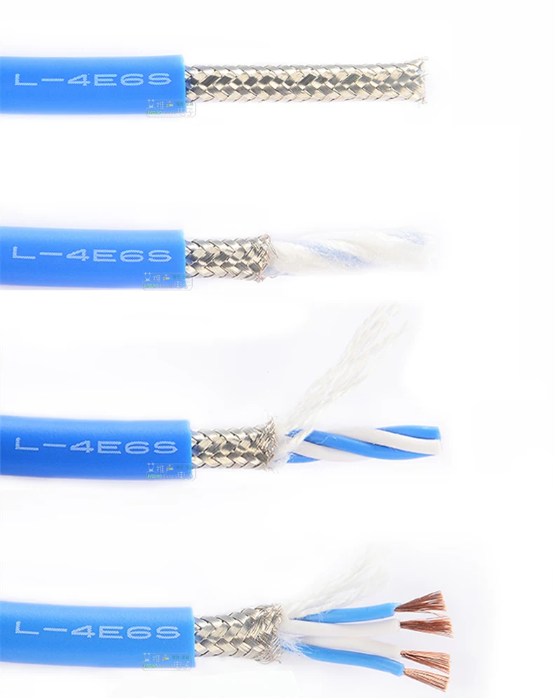 Cáp micro bọc lưới bốn lõi CANARE L-4E6S Cáp tín hiệu âm thanh 4 lõi CANARE