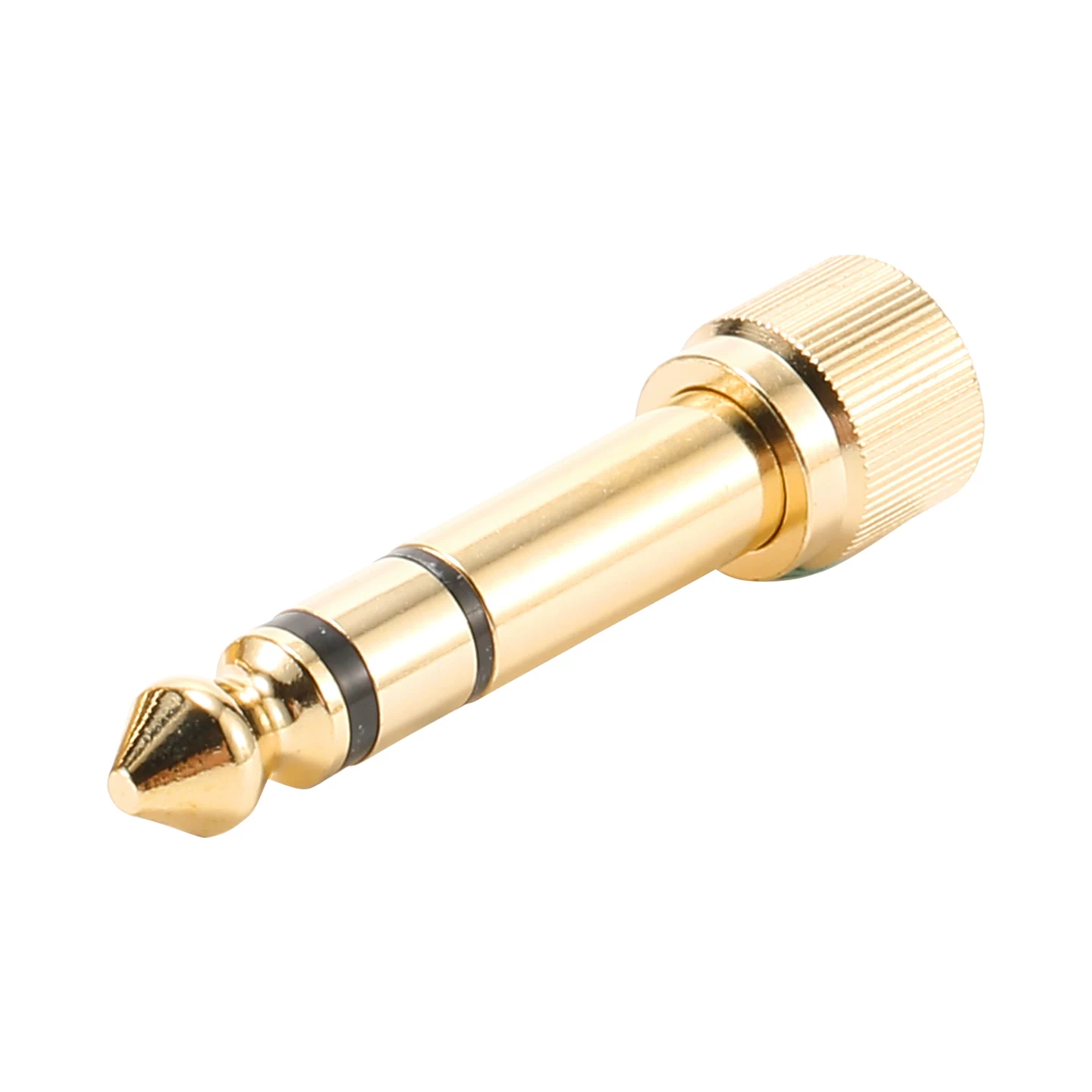 Bộ chuyển đổi âm thanh nữ có ren trong 6,35mm thành 3,5mm có khóa, bộ trộn nhỏ đến lớn, tai nghe AKG, Beyerdynamic