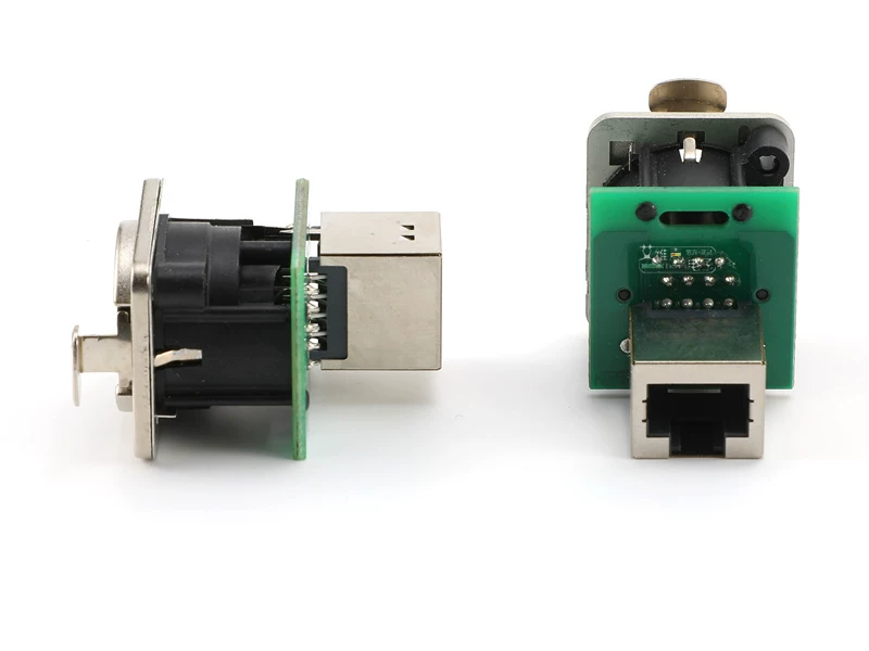 YS551 Yongsheng NEUTRIK Mạng loại 5 RJ45 ổ cắm loại D kết nối thẳng cho các bảng điều khiển màn hình lớn sử dụng NE8FDP