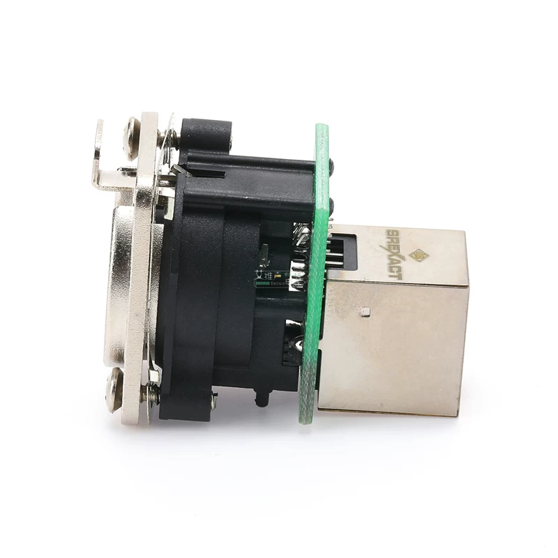 Ổ cắm mạng hai cổng Risheng RJ45 của Đài Loan SVP594Dp Đế gắn bảng điều khiển loại 5 D-type SE8FD