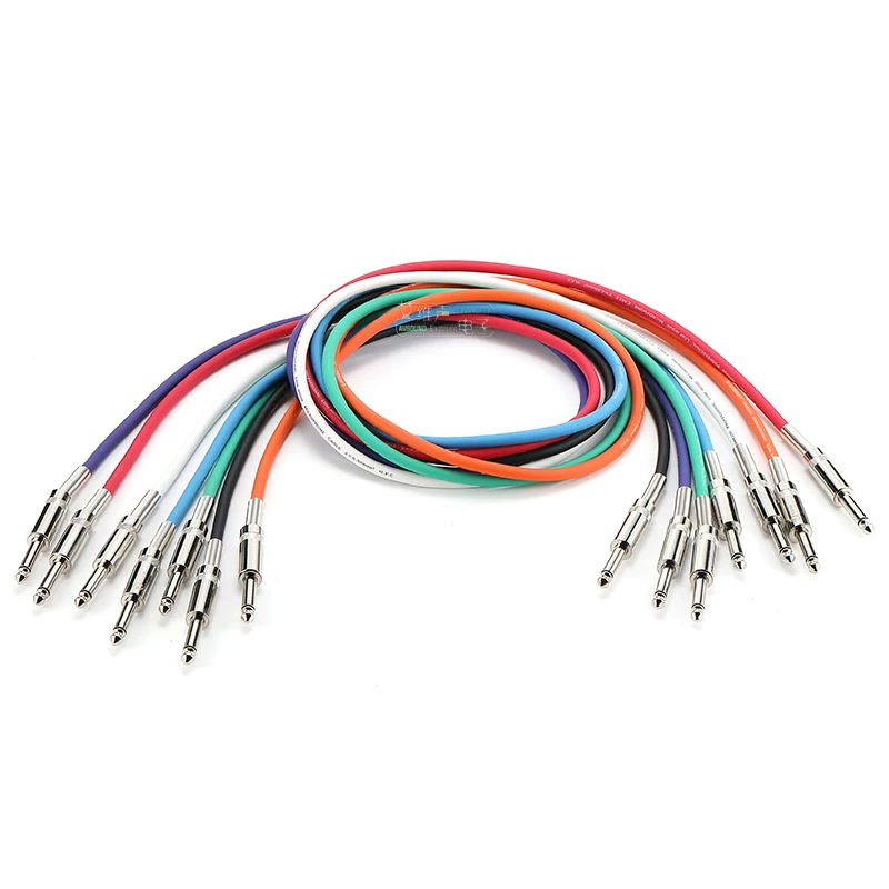 Cáp đàn guitar điện REAN 6.5 đến 6.5 cáp âm thanh hai lõi lớn mono đầu đực-đực 6.35