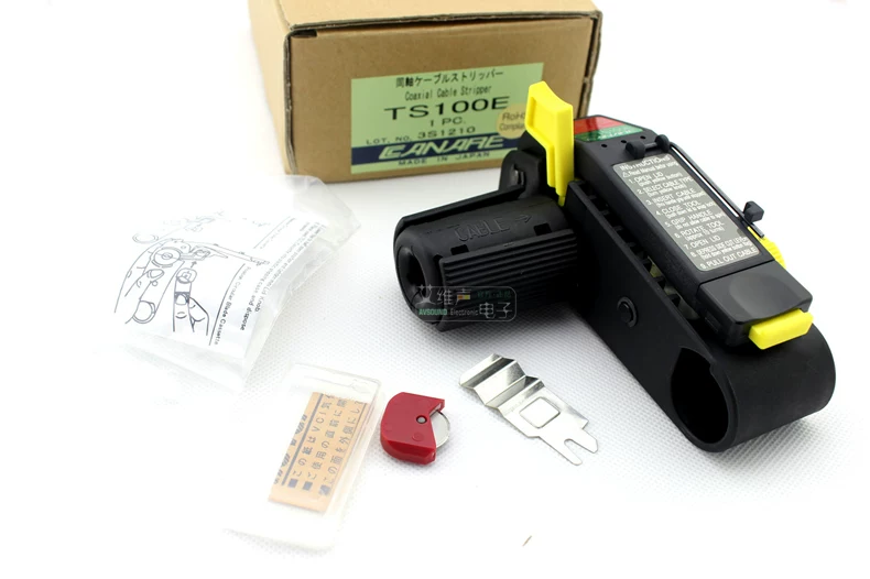 CANARE chính hãng TS100E cáp video cáp đồng trục tuốt dây kìm tuốt dây công cụ Aiwei