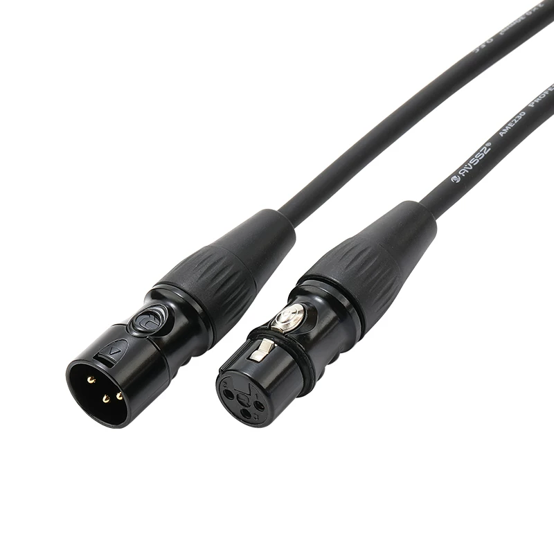 Cáp micro cân bằng XLR mạ vàng REAN của NEUTRIK Cáp nối dài XLR nam sang nữ
