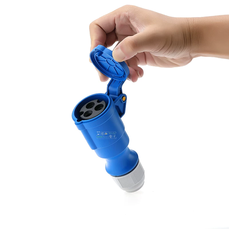 Đầu nối công nghiệp chống nước EATA IP44, loại cắm hàng không, 16A32A, ba lõi, dùng cho tủ điện, khung máy, đèn và âm thanh