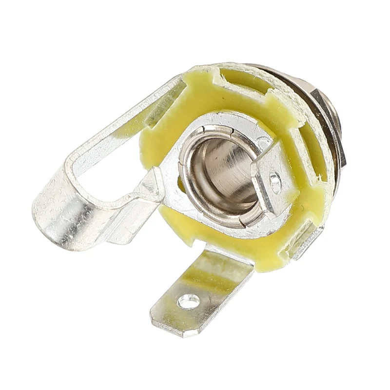 REAN mono 6.35mm nữ NYS229 ổ cắm kim loại gắn bảng âm thanh hai lõi lớn ổ cắm micro