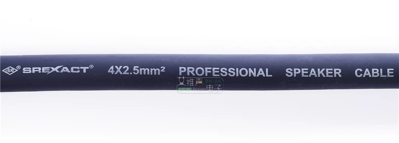 Taiwan Risheng Mobile Performance Engineering lắp đặt cáp loa âm thanh 4x2,5 vuông bằng đồng không chứa oxy cấp audiophile.