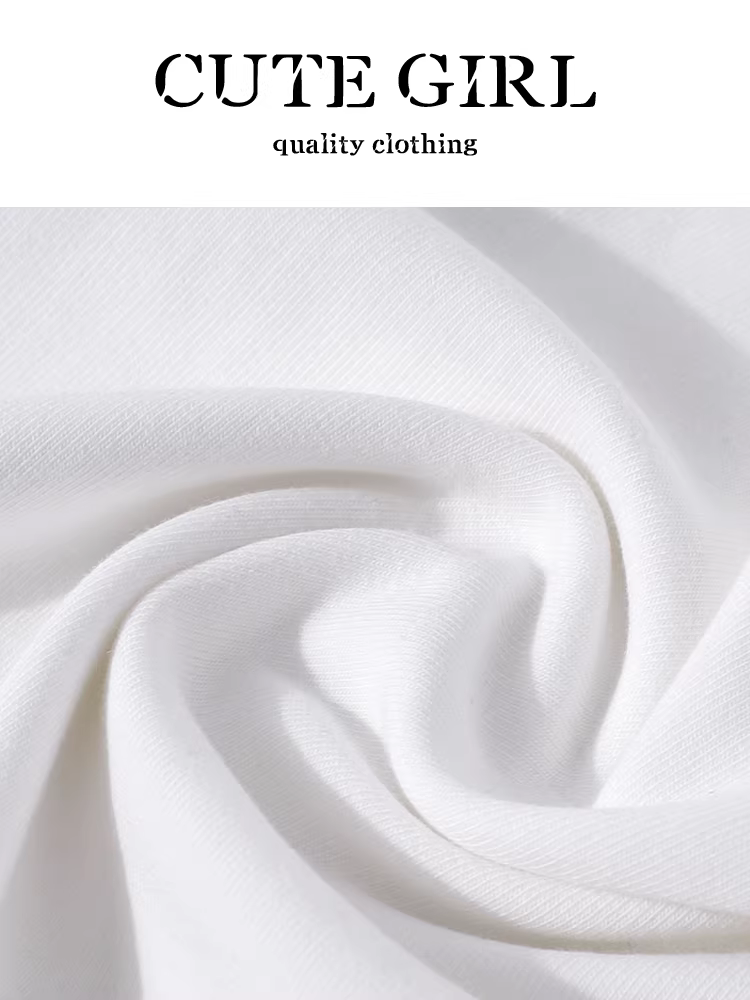 CuteGirl phong cách Hàn Quốc bộ đồ nhỏ xinh dành cho nữ mùa hè khăn choàng áo thun ngắn tay váy lưng cao màu xám bộ hai món