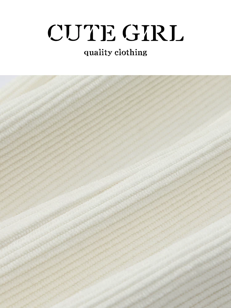Quần vải nhung trắng cao cấp CuteGirl dành cho nữ, mùa thu đông, quần ống đứng dáng ôm eo cao thanh lịch, lót lông cừu