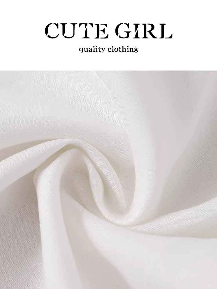 Áo sơ mi ngắn tay xếp ly eo thon kiểu Hàn Quốc dễ thương dành cho nữ, áo ngắn tay dáng bất quy tắc thanh lịch mùa hè