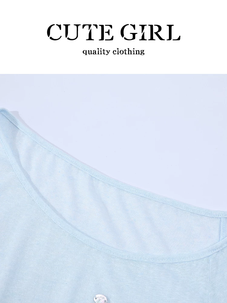 Áo camisole ren phong cách thuần khiết của CuteGirl dành cho nữ, bộ hai mảnh áo khoác len chống nắng phối ren xếp lớp mùa hè