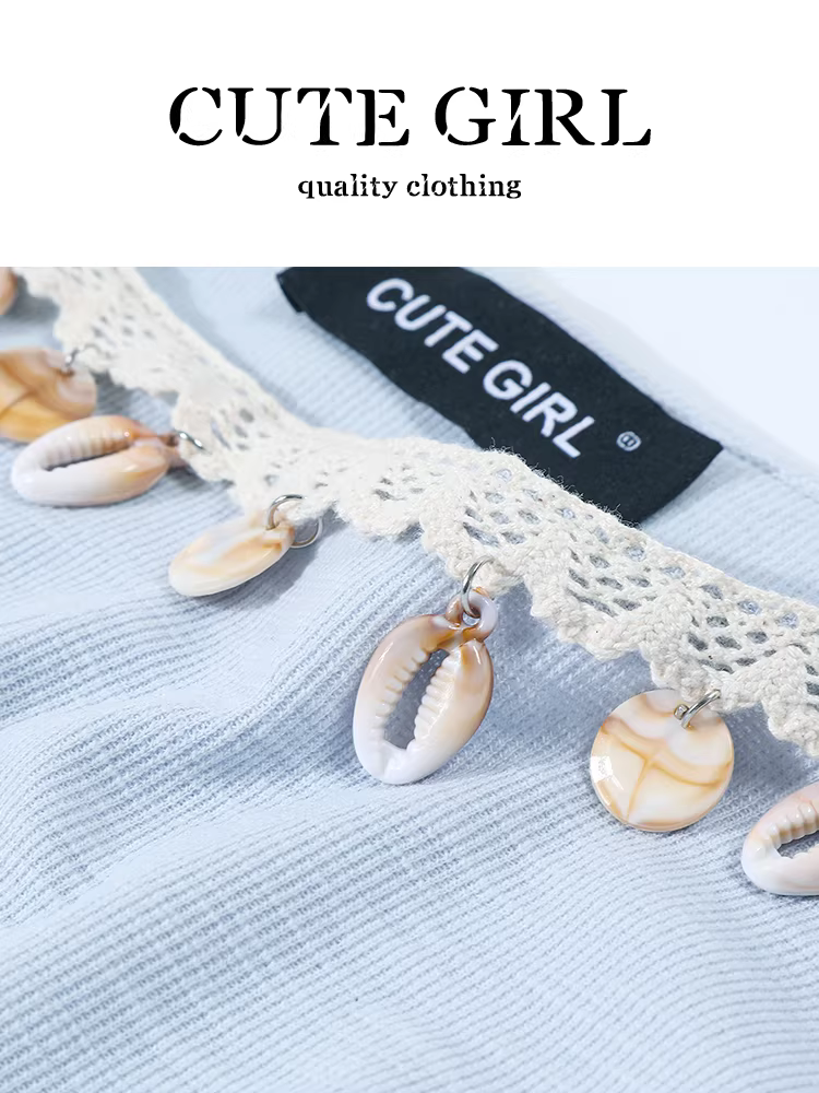 Áo thun ngắn tay kiểu bohemian bất đối xứng kiểu dáng bohemian dành cho nữ, xu hướng hàng đầu đầu mùa hè độc đáo và đẹp mắt