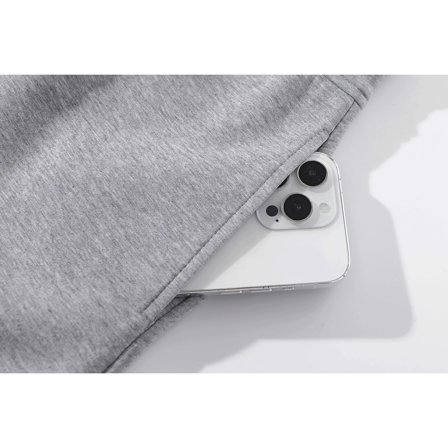 Váy eo thun có dây rút màu xám giảm tuổi theo phong cách Hàn Quốc dành cho nữ, váy bodycon cạp cao thể thao mùa xuân.