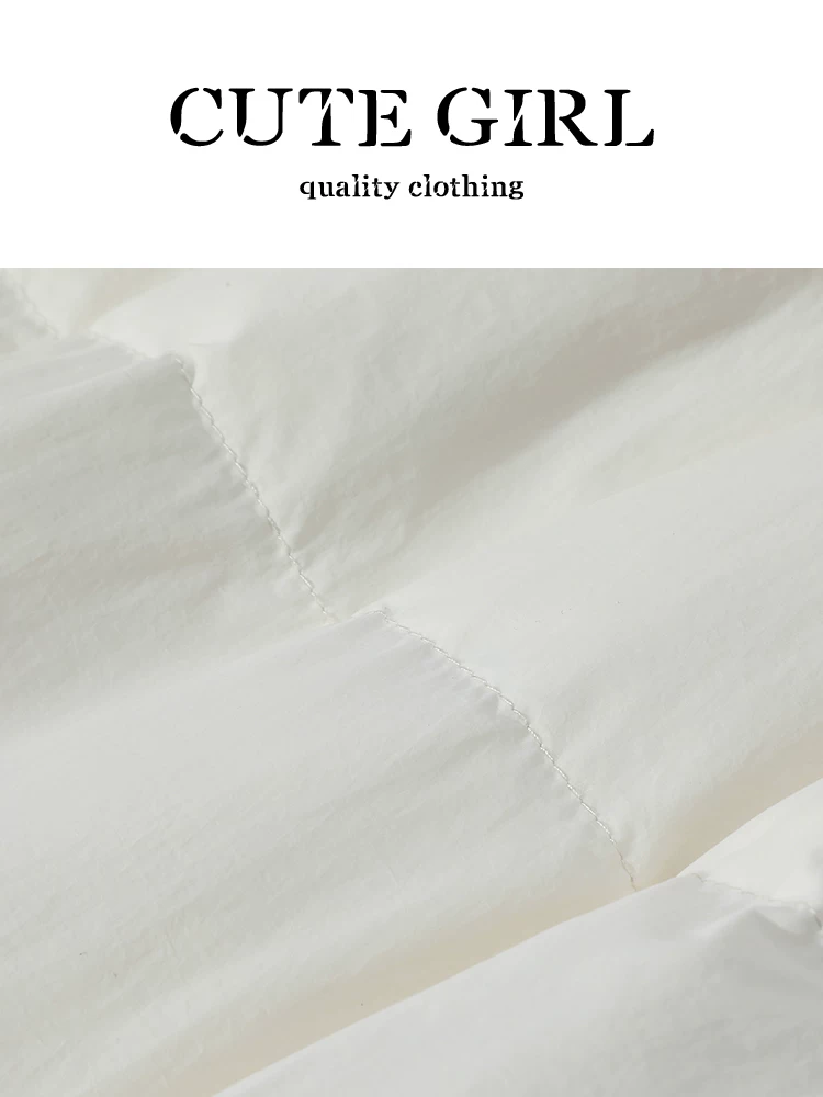 Áo khoác trắng kiểu Hàn Quốc có khăn choàng và cổ đứng dành cho nữ, mùa thu đông, áo khoác cotton thanh lịch, rộng rãi, đa năng, giảm tuổi tác.