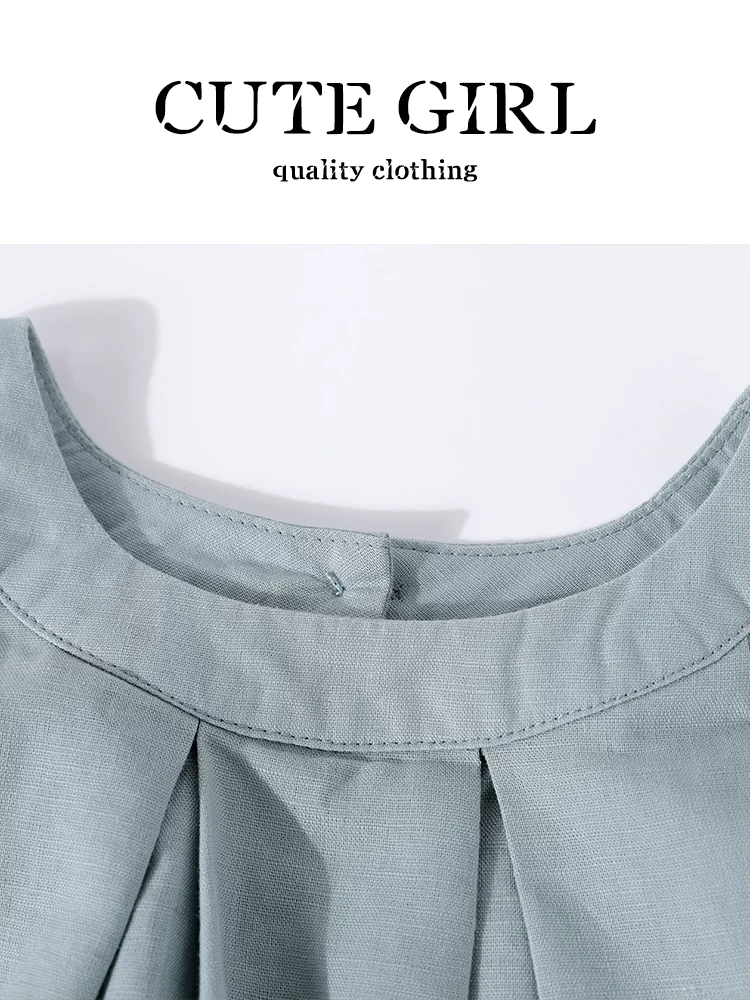 Bộ đồ hai mảnh kiểu Hàn Quốc thời trang trẻ trung gồm áo hai dây cổ halter và quần ống rộng dáng thẳng dành cho nữ mùa hè