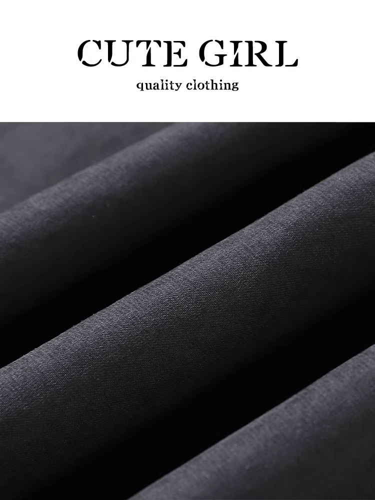 Váy thắt lưng màu xám lấy cảm hứng từ thiết kế CuteGirl dành cho nữ, phong cách cao cấp mùa thu, váy ô dù chữ A đa năng, độc đáo, tôn dáng.