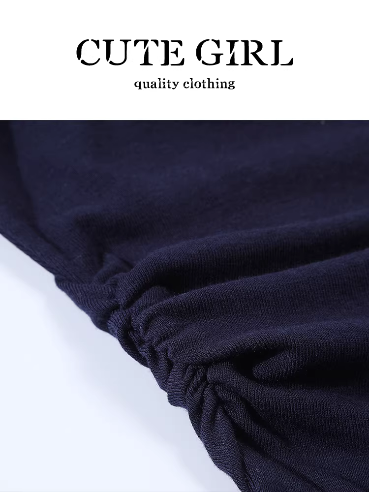 Áo thun dài tay lệch vai sọc kiểu Hàn Quốc CuteGirl dành cho nữ, thiết kế mùa thu, dáng ôm, áo đa năng