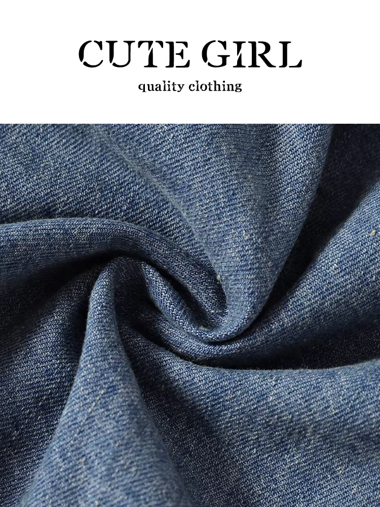 Áo vest denim không tay kiểu Hàn Quốc thanh lịch kiểu Hàn Quốc dành cho nữ mùa hè kiểu Hồng Kông kiểu cổ điển thắt eo