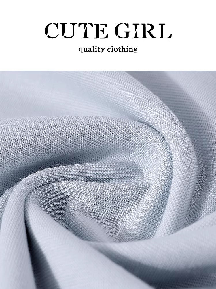 Áo thun ngắn tay màu xanh thêu đính cườm phong cách Hàn Quốc dành cho nữ mùa hè có dây buộc eo bất đối xứng