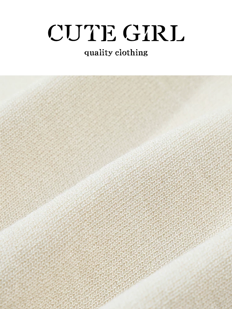 Áo vest dệt kim không tay cổ polo cổ điển Hàn Quốc CuteGirl dành cho nữ, áo kiểu dáng rộng rãi, đa năng, cao cấp mùa hè