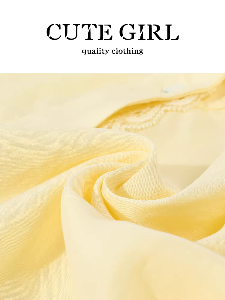 Áo sơ mi trắng phối ren phong cách Pháp dễ thương và ngọt ngào dành cho nữ, trang phục công sở mùa hè có thắt lưng