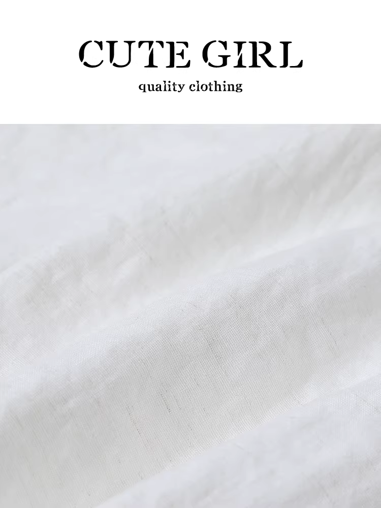 Áo sơ mi ngắn tay cổ chữ V ren phong cách Hàn Quốc dành cho nữ mùa hè, phong cách ngọt ngào, thon gọn eo và thanh lịch