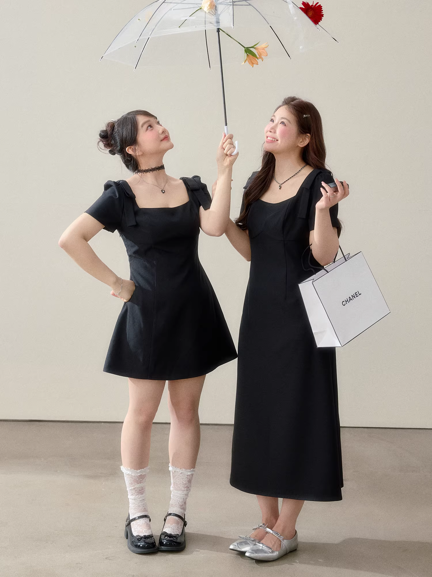 Quần áo nữ cỡ lớn dành cho người lớn, đầm thời trang cao cấp, đơn giản và tôn dáng, kiểu Hepburn Pháp, đầm đen dự tiệc.
