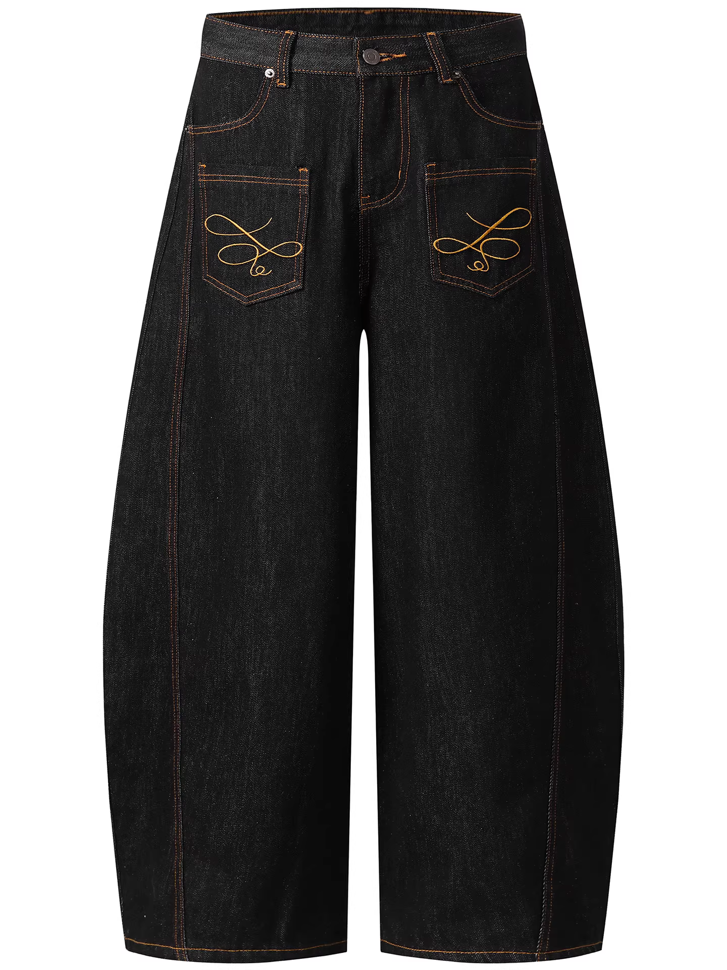 Quần jean kiểu dáng casual từ Mars Reverse Denim kiểu dáng Mỹ hợp thời trang đường phố cao cấp Unisex ống rộng