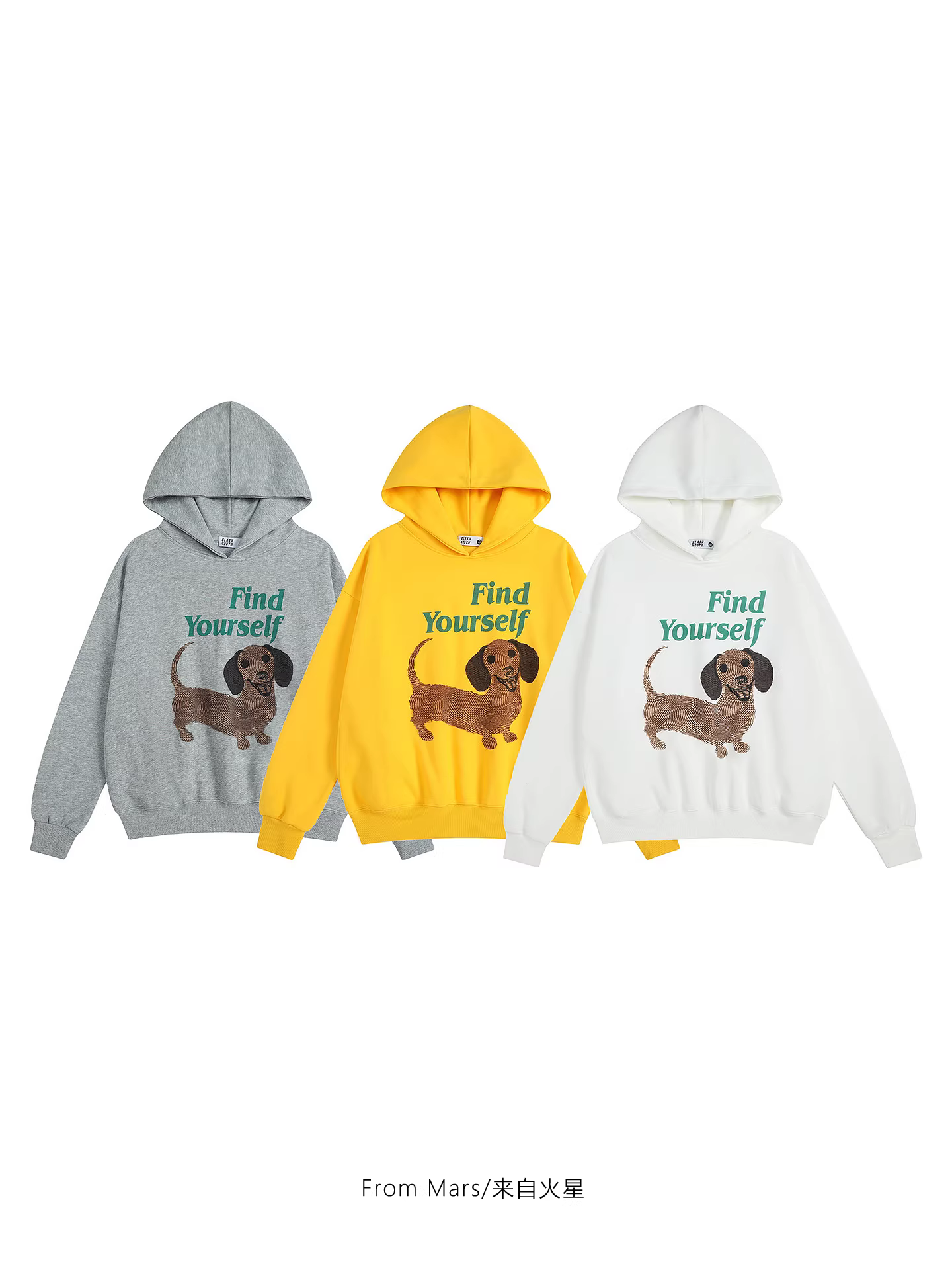 Từ sao Hỏa Hãy nhớ chiếc áo hoodie có mũ trùm đầu hạnh phúc.