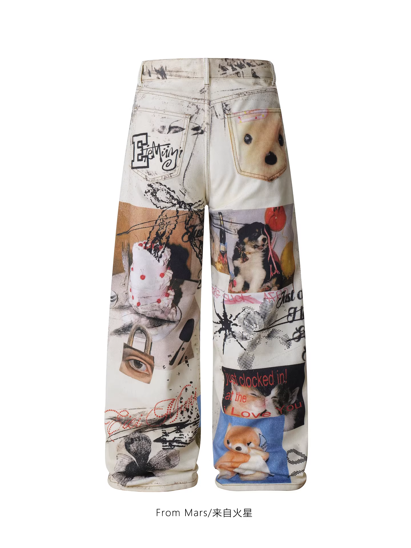 Từ sao Hỏa: Hãy ngoan ngoãn và mặc quần jean ống rộng thoải mái.