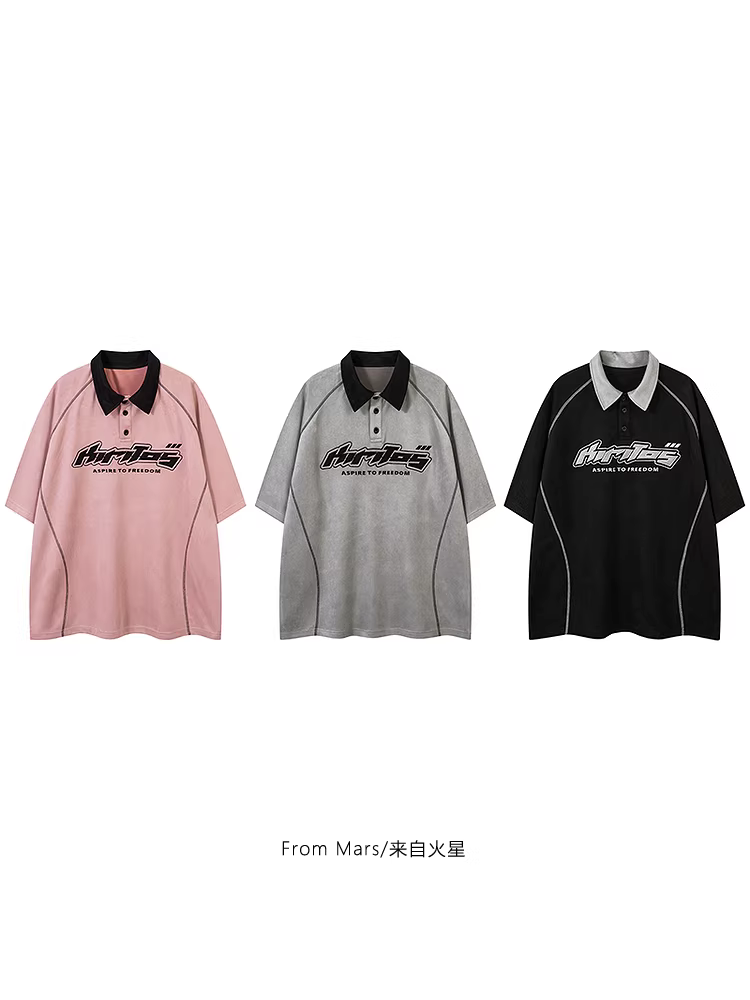 Từ sao Hỏa, hoàn hảo cho mùa hè, áo thun ngắn tay dáng rộng, đa năng, thời trang mới dành cho nam và nữ bf.