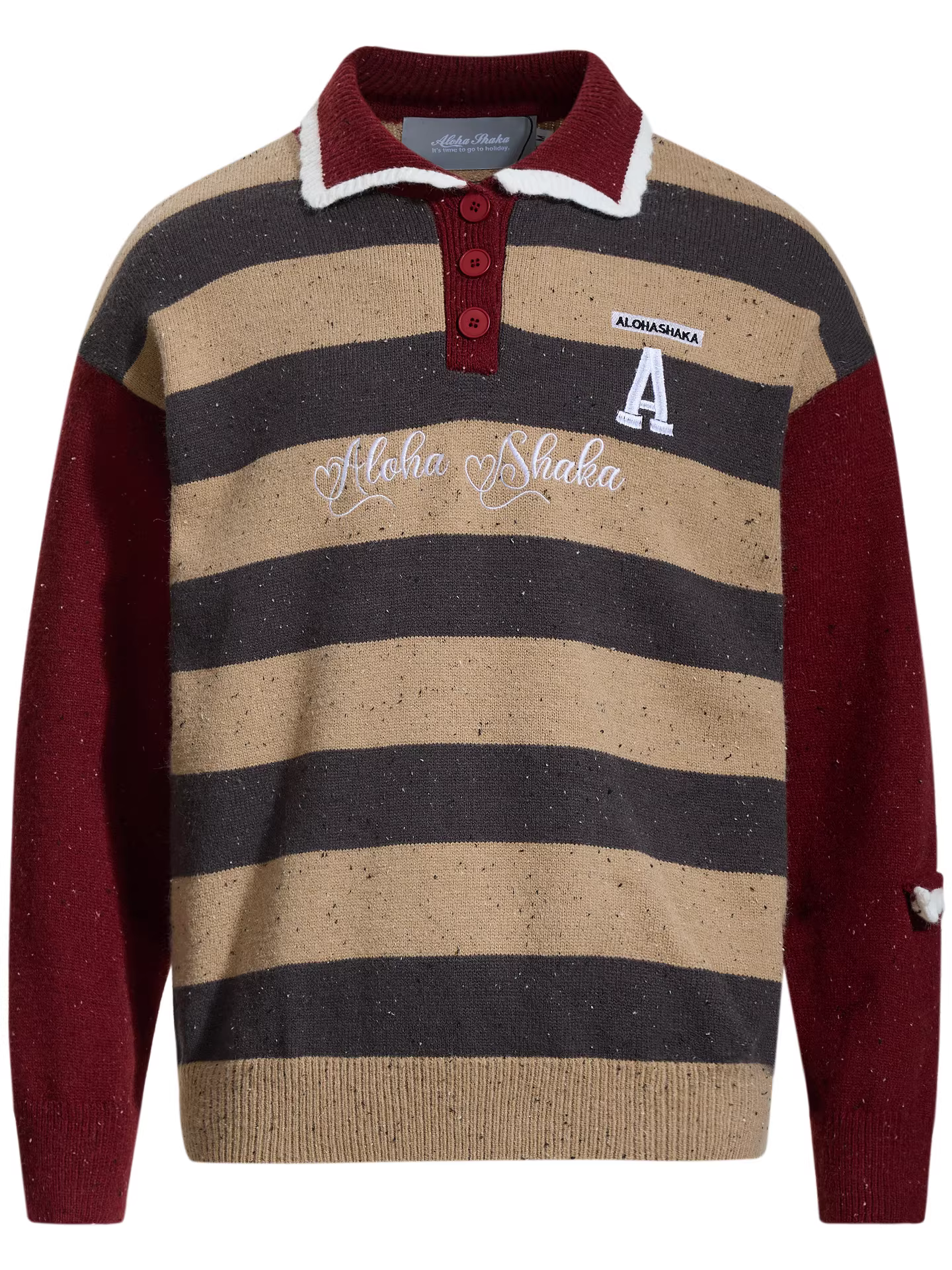 Từ Mars Crazy, áo len dáng rộng màu sắc tương phản, đẹp trai