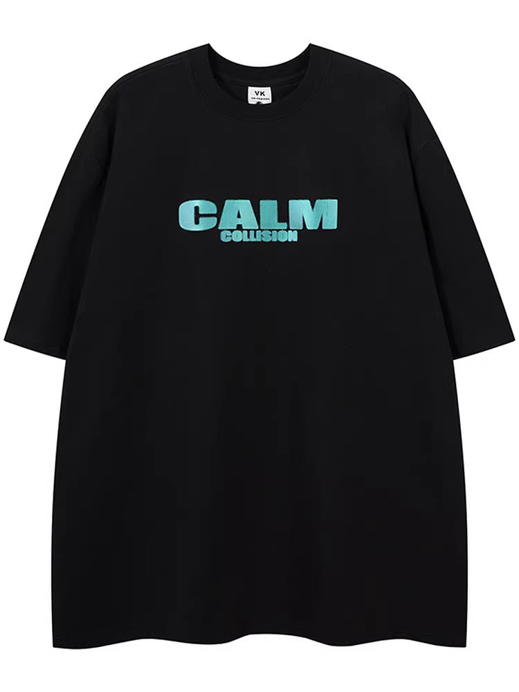 Từ sao Hỏa Có bất kỳ câu hỏi nào không? Áo thun ngắn tay in chữ cổ điển mùa hè unisex hợp thời trang.