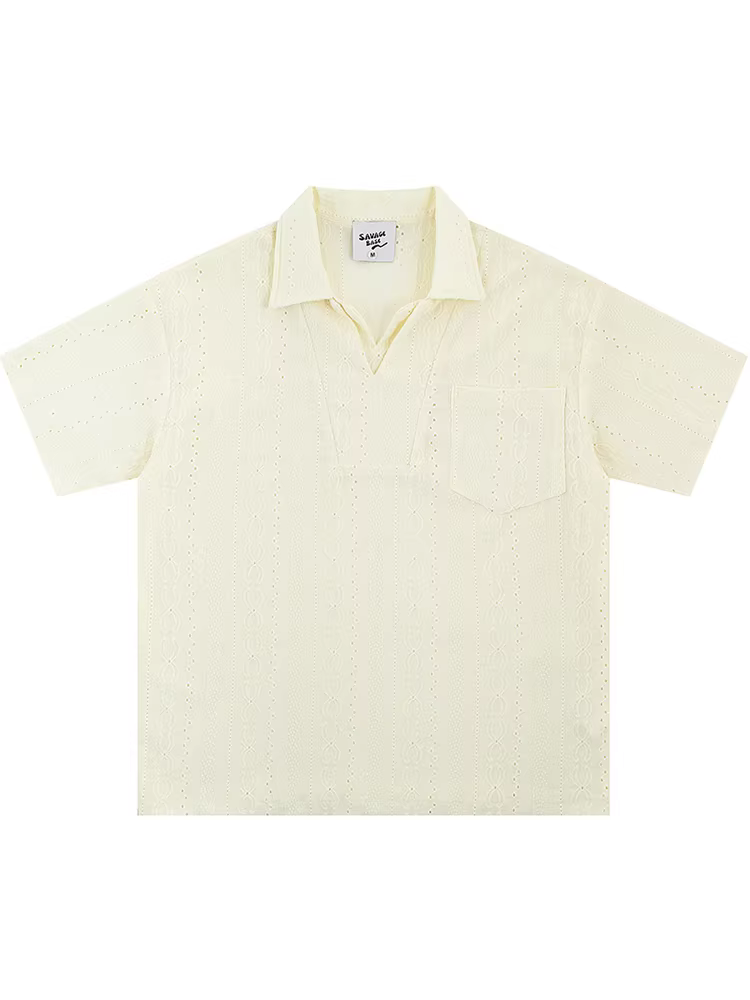 Từ sao Hỏa không thể chịu được thử thách, áo thun ngắn tay màu trơn thoáng khí, phối màu, dáng rộng, đa năng, unisex