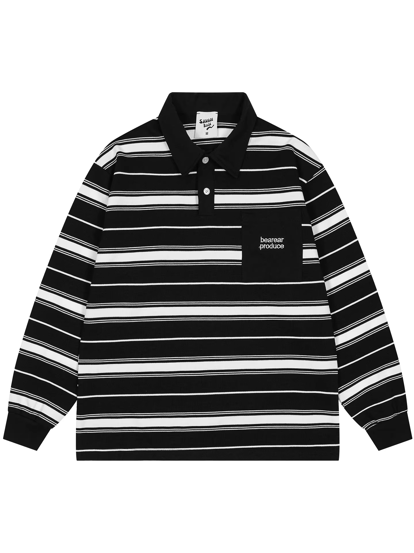 From Mars Elegantism Áo sơ mi POLO dài tay đơn giản và đa năng dành cho nam và nữ thời trang giản dị Áo thun thể thao hợp thời trang