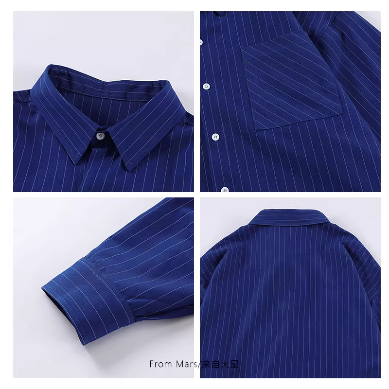 Từ sao Hỏa, thương hiệu thời trang cổ điển sọc xanh Klein mang phong cách giản dị, đa năng, kiểu dáng cổ điển