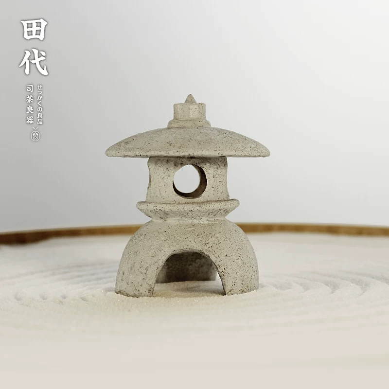 Đồ trang trí phòng trà cao cấp dùng trong nhà, bàn cát cảnh quan tĩnh, lễ trà kung fu, bộ trà tối giản lấy cảm hứng từ thiền, thú cưng trà đạo.