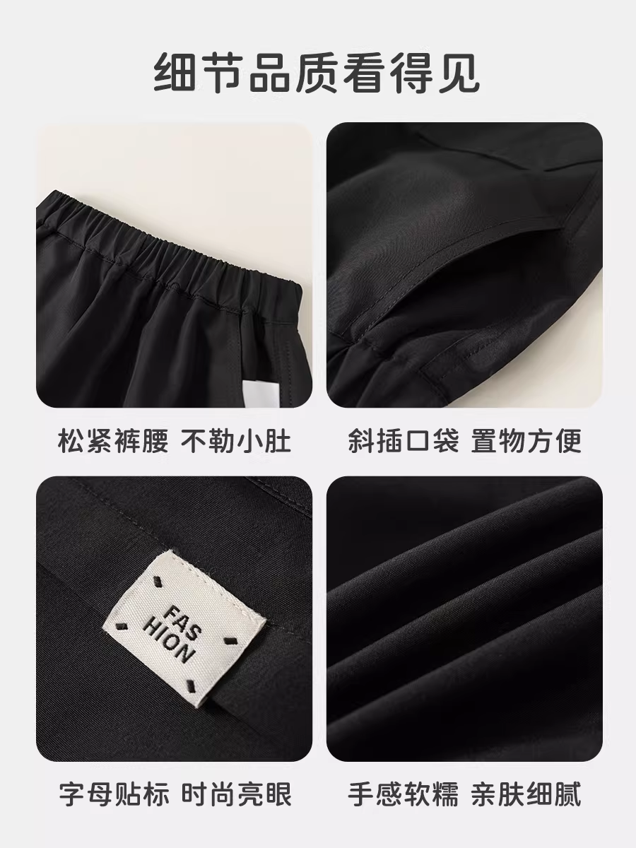 Quần cargo bé trai INSbobo thu đông 2025 kiểu mới xuân thu quần dài trẻ em thời trang