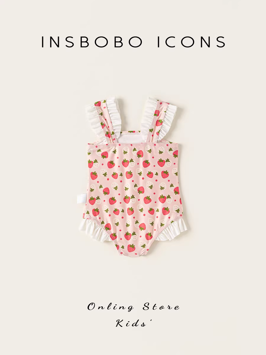 INSbobo đồ bơi nữ đồ bơi trẻ em mùa hè kiểu dáng mỏng đồ bơi nữ trang phục đầu mùa hè cho trẻ em kiểu dáng mỏng đẹp