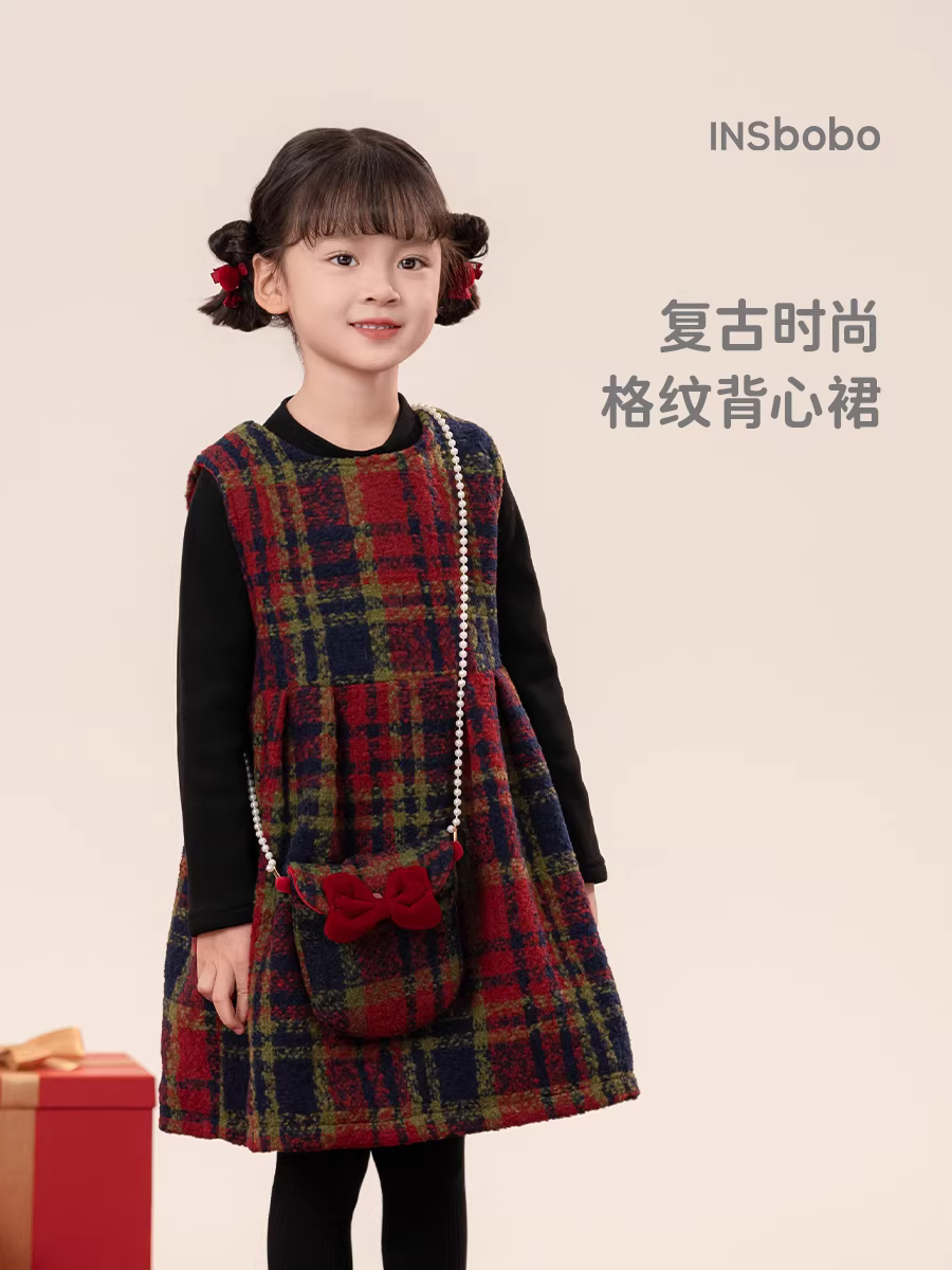 Váy bé gái, váy dạ hội bé gái một tuổi, váy trẻ em xuân thu, váy công chúa bé gái kiểu mới mùa thu 2025, thời trang