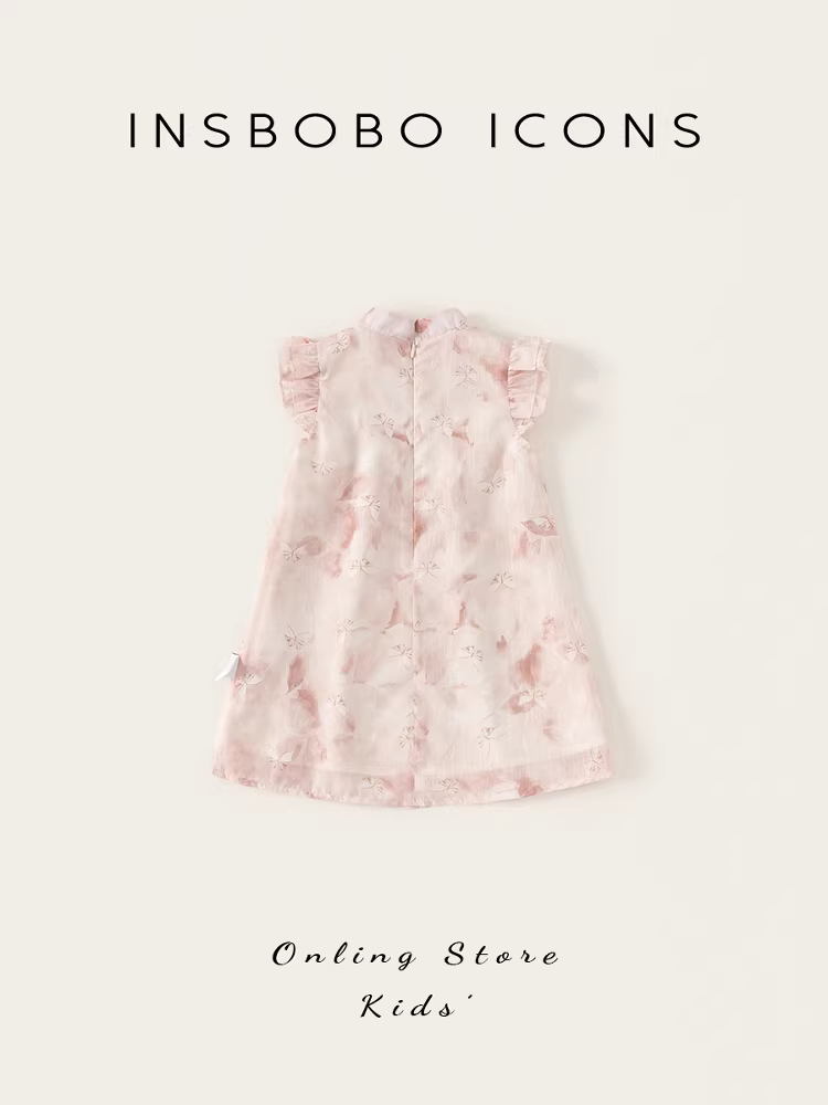 Váy Hanfu bé gái INSbobo một tuổi, mẫu mới 2025, quần áo mùa hè cho bé, quần áo trẻ em