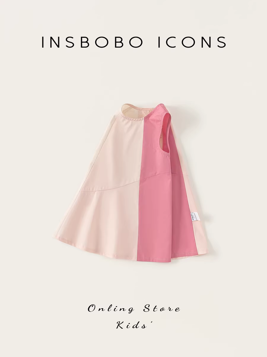 Váy bé gái INSbobo mùa hè 2025 kiểu mới, váy hè thời trang cho bé gái, quần áo trẻ em hợp xu hướng