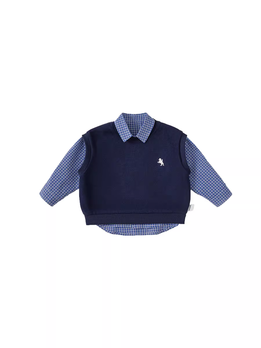 Áo len bé trai thu đông 2025, quần áo thu mới cho bé, áo len bé trai, áo gile bé trai, bộ áo sơ mi bé trai thời trang