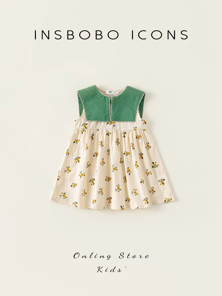 Váy bé gái, quần áo mùa hè, kiểu mới 2025, váy không tay cho bé gái, váy trẻ em, váy công chúa thời trang cho bé gái, quần áo trẻ em